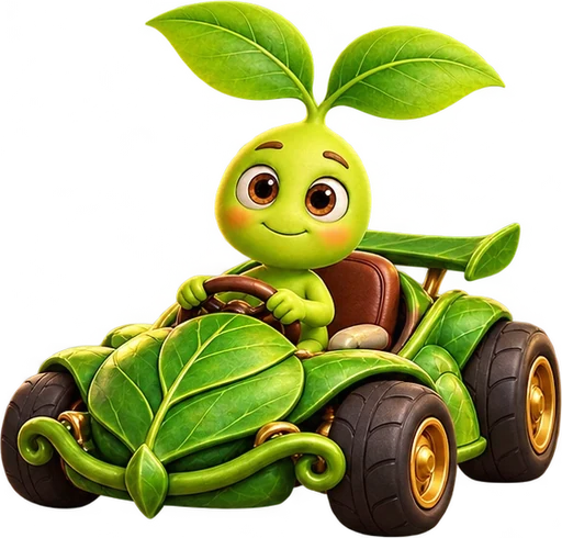 Sprout in the Leaflight Racer